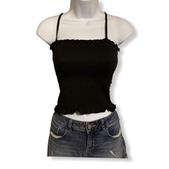 Polly & Esther Tops - Polly & Esther Smocked Tank Top